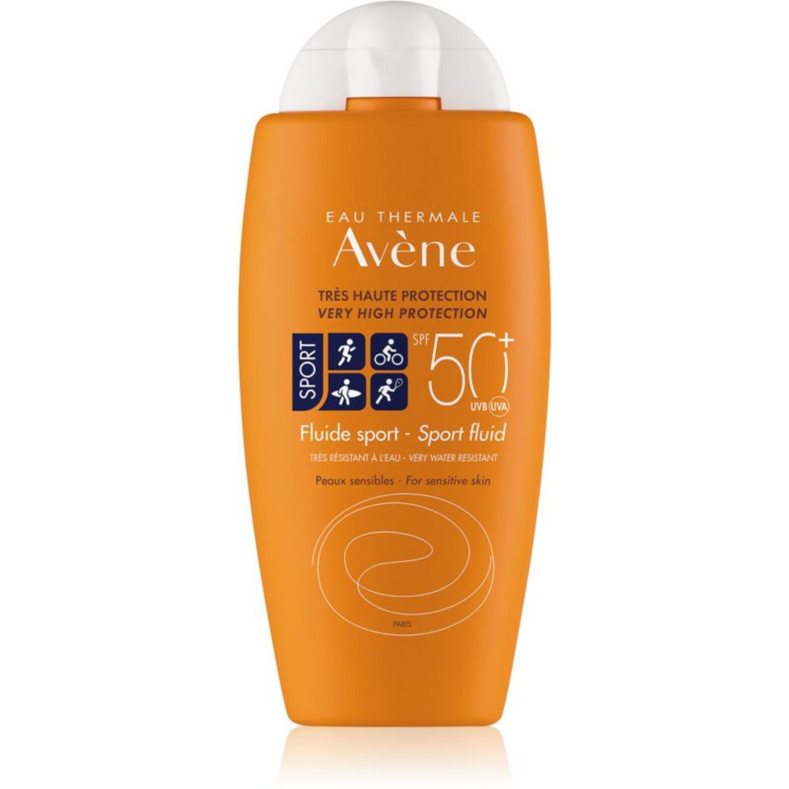 Avene Sun Sport Fluid 100ml įdegio losjonas