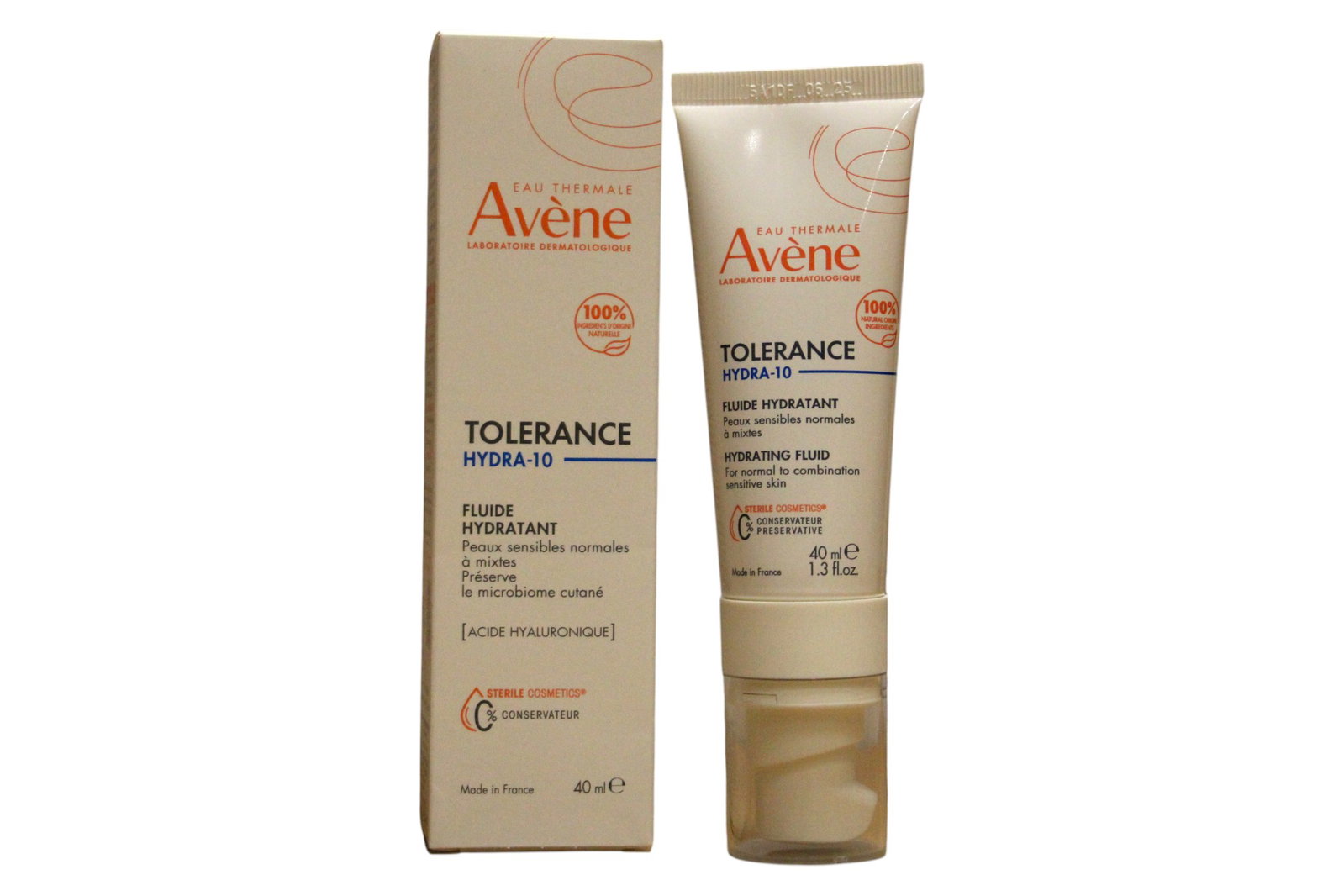 Avene Tolerance Hydra-10 Hydrating Fluid Dieninis kremas Dieninis veido kremas Moterims