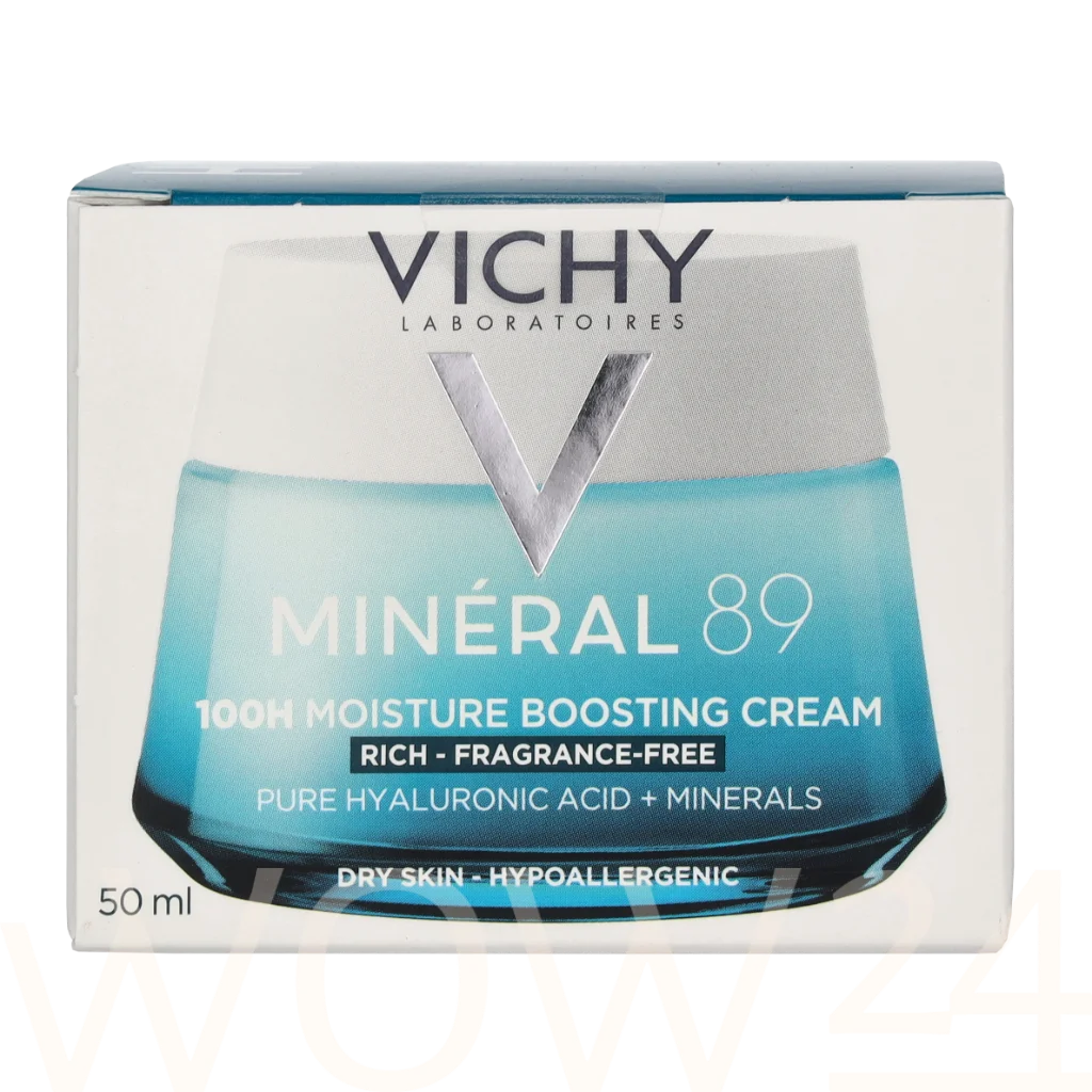 Vichy Min&eacute;ral 89 100H Moisture Boosting Cream Dieninis kremas Kūnui Moterims