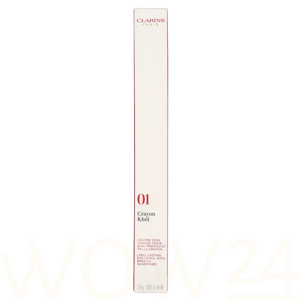Clarins Crayon Khol Long-Lasting Eye Pencil w/Brush & Sharp. 1.05 g Vyrams