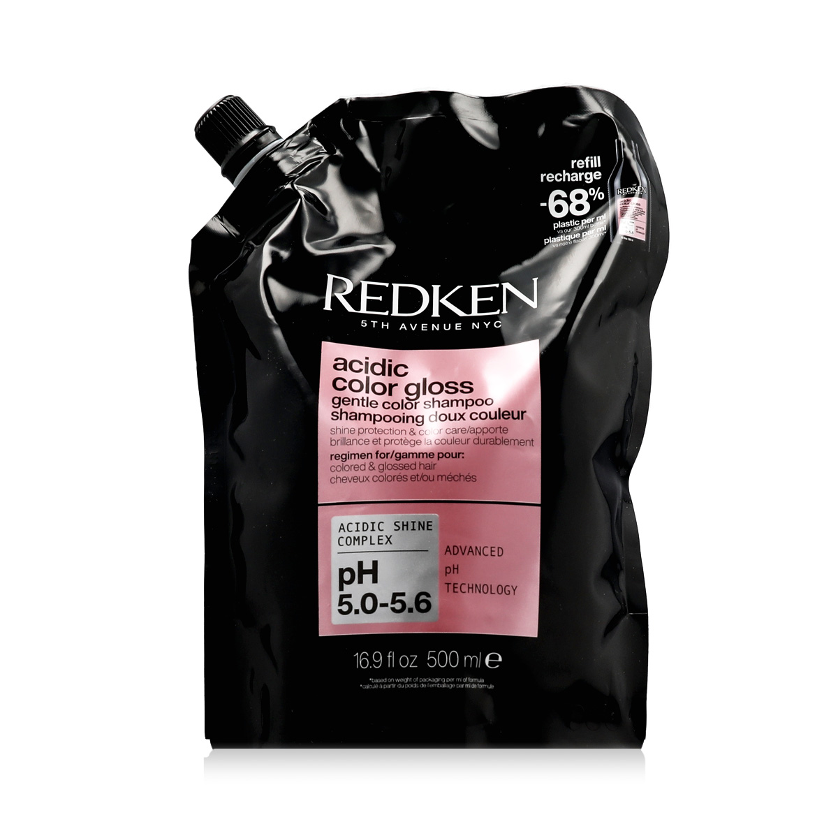 Redken Acidic Color Gloss Gentle Shampoo 500ml šampūnas Redken Acidic Color Gloss Gentle Shampoo 500ml šampūnas