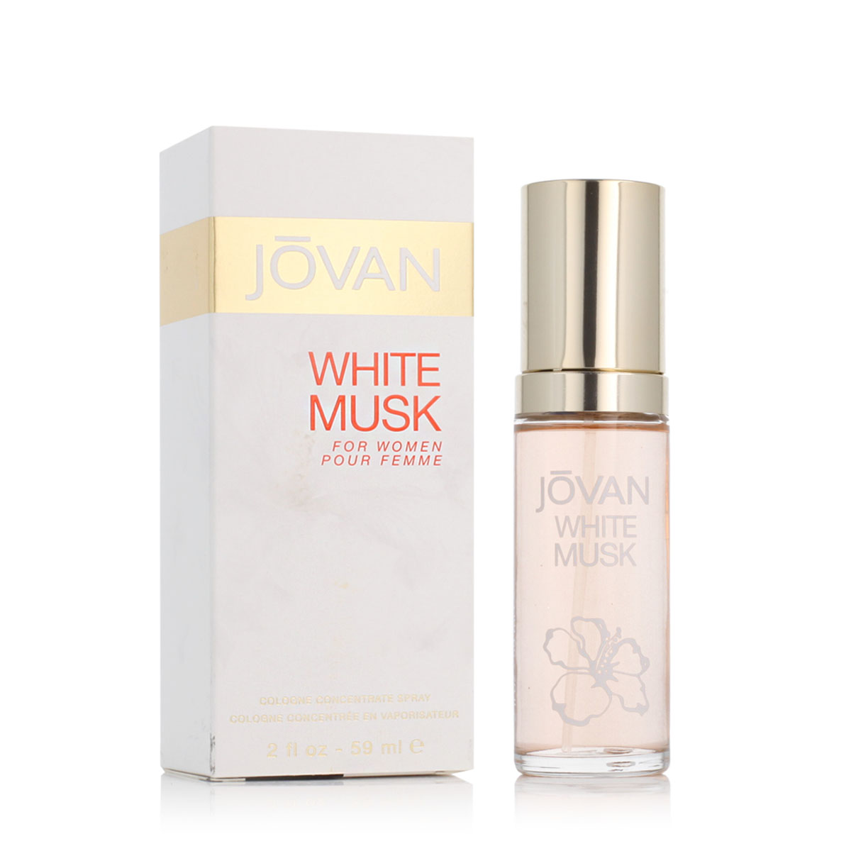 Jovan Musk White 59ml kvepalai Moterims Cologne