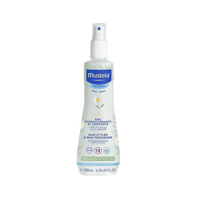 Mustela B&eacute;b&eacute; Hair Styler & Skin Freshener Nenuplaunama plaukų priežiūros priemonė