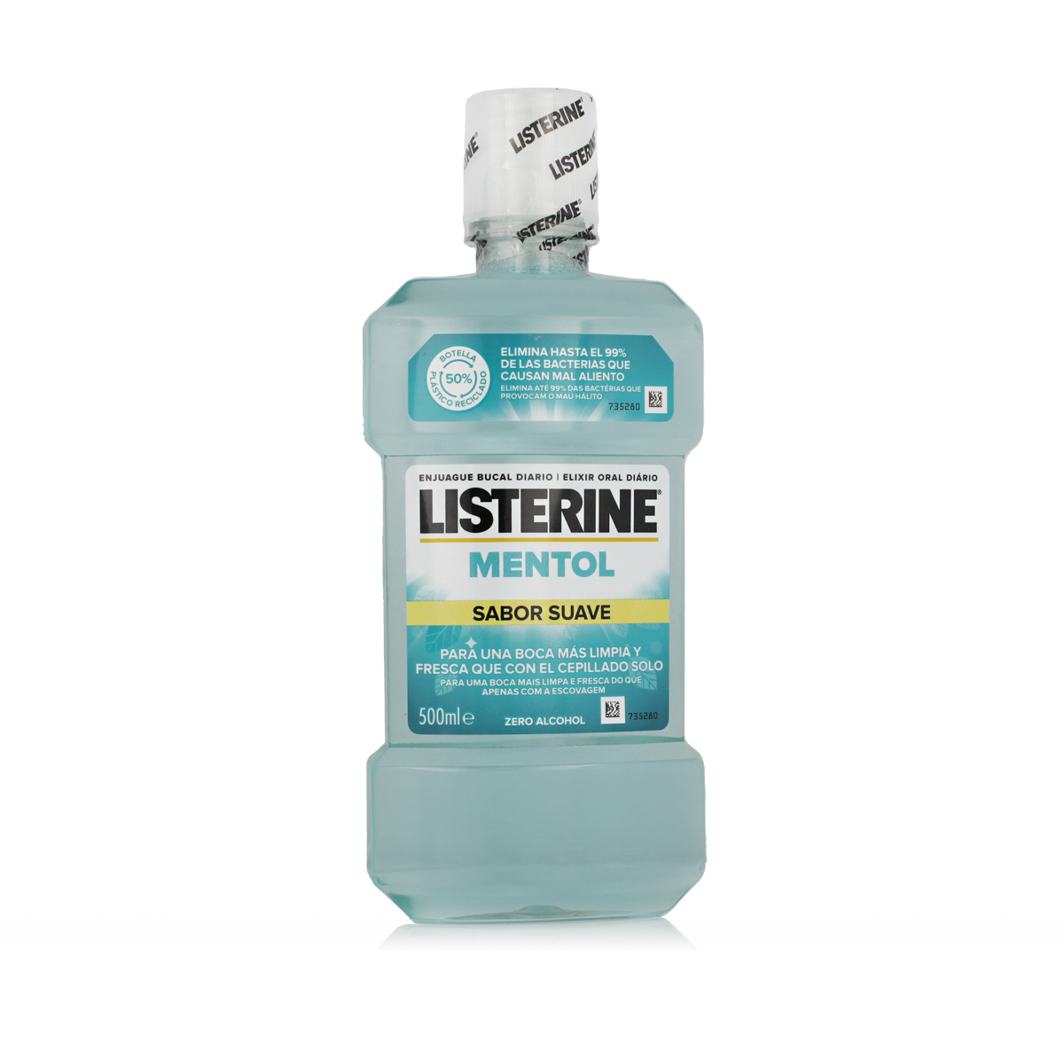 Listerine Mentol Mouthwash 500ml dantų skalavimo skystis