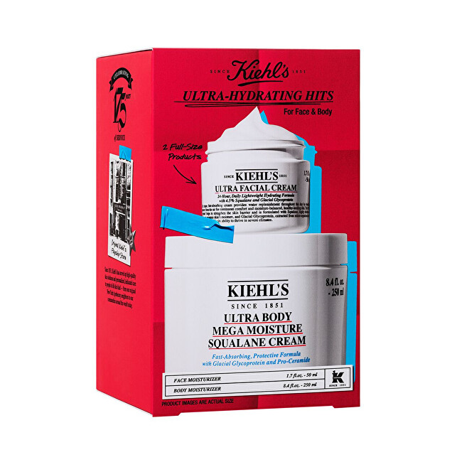 Kiehl's ULTRA FACIAL CREAM 50ML + ULTRA FACIAL BODY Kūno odos drėkinimo priemonė Moterims