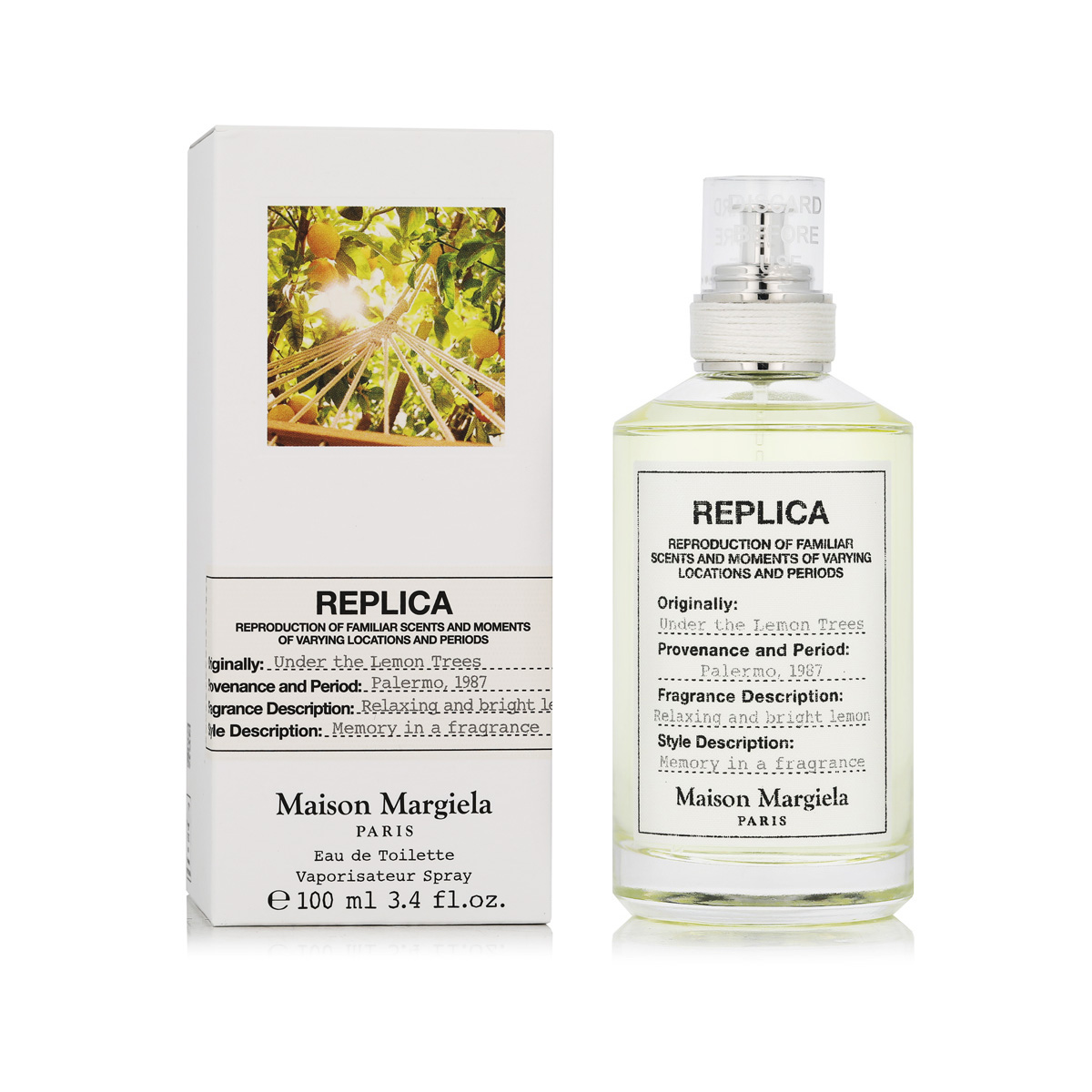 Maison Margiela Paris Replica Under The Lemon Trees 100ml NI&Scaron;INIAI kvepalai Unisex EDT