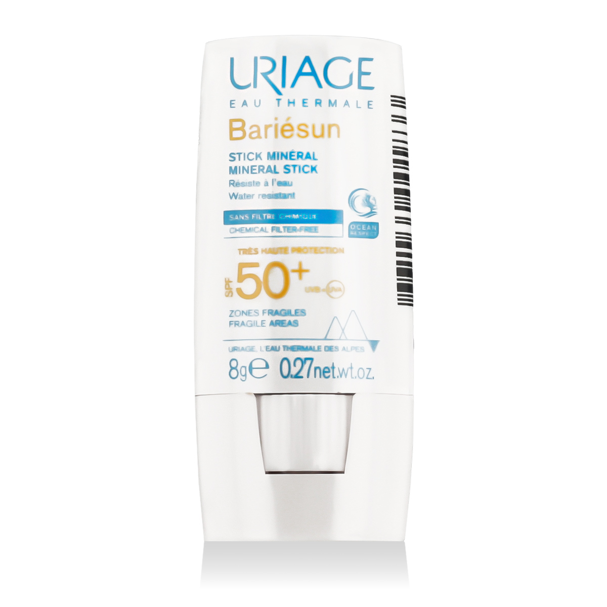 Uriage Bari&eacute;sun Mineral Stick 8g įdegio losjonas
