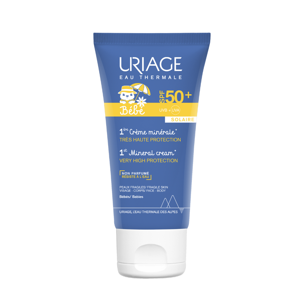Uriage B&eacute;b&eacute; 1st Mineral Cream 50ml įdegio losjonas