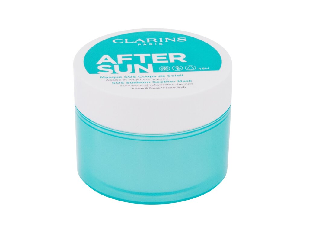 Clarins After Sun SOS Sunburn Soother Mask Priežiūra po saulės Priemonė po įdegio Moterims