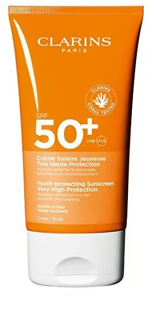 Clarins Sun Care Youth-Protecting Body Sunscreen 150ml įdegio losjonas