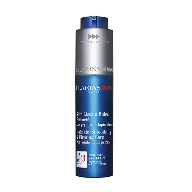 Clarins Men Wrinkle-Smoothing & Firming Care Dieninis kremas Dieninis veido kremas Vyrams