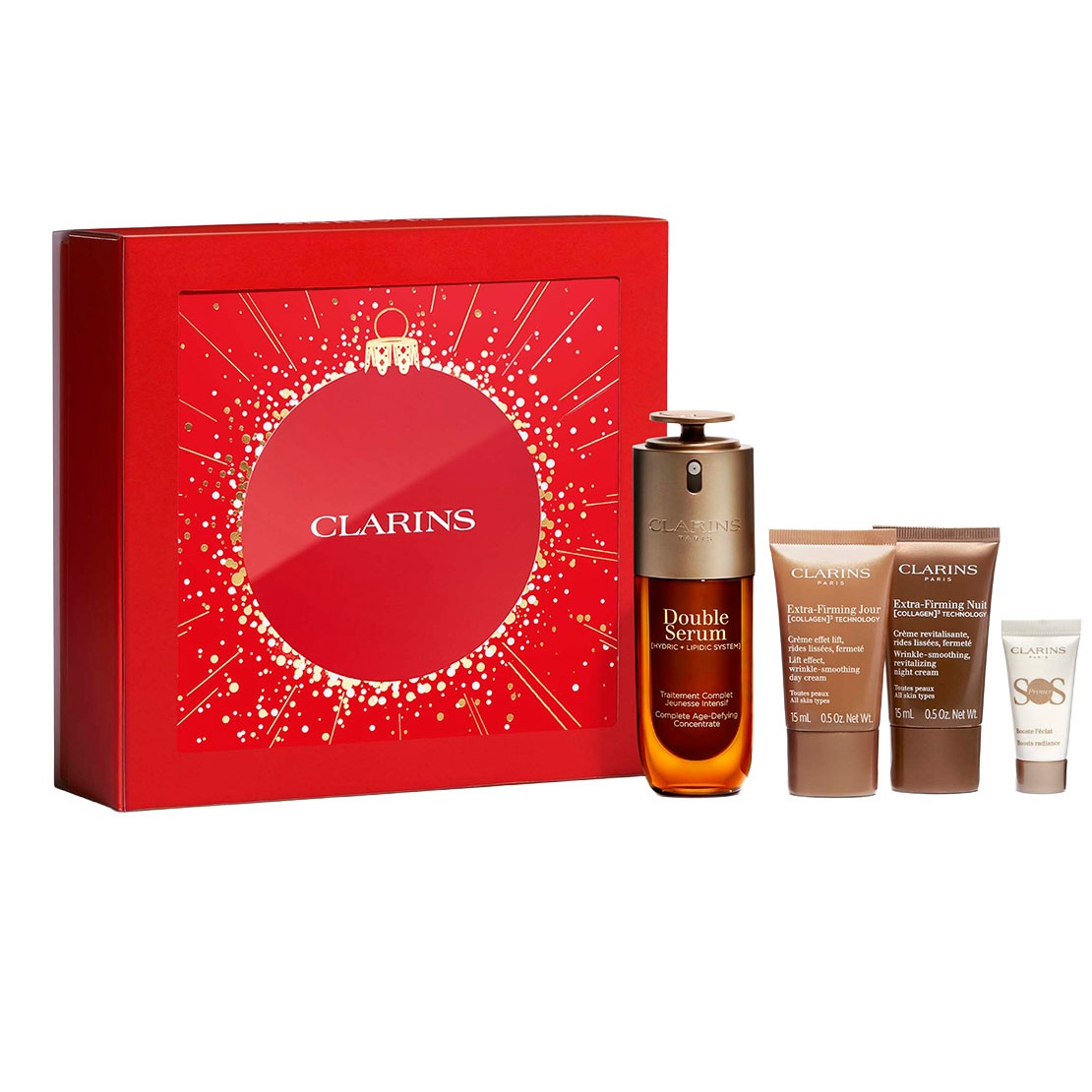 Clarins Double Serum Complete Age-Defying Concentrate Odos serumas 50 ml Set