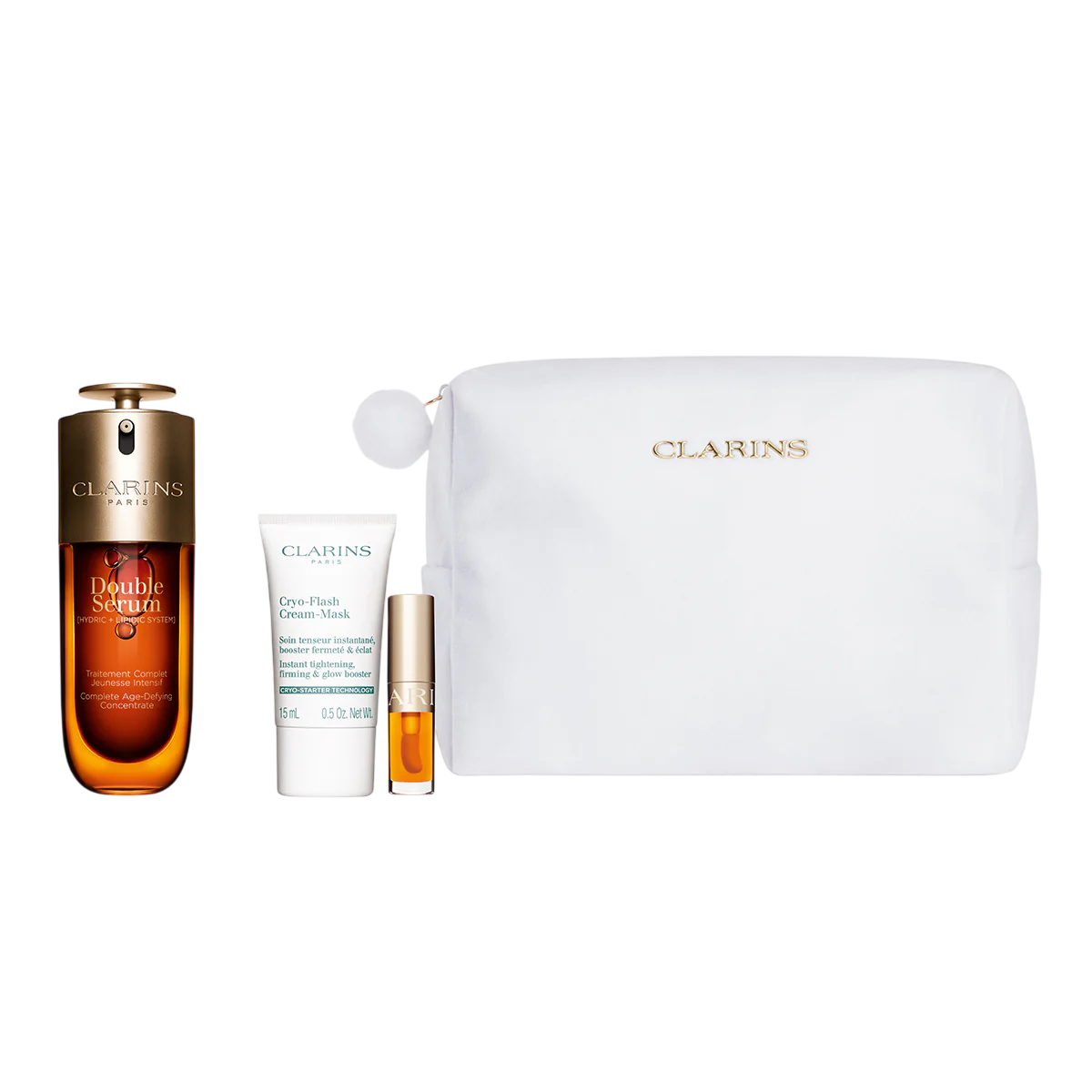 Clarins Double Serum Complete Age-Defying Concentrate Odos serumas 50 ml Set