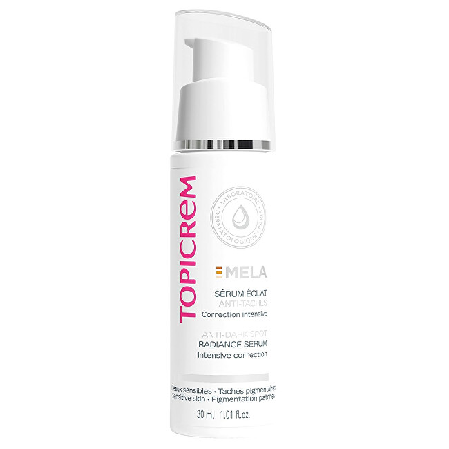 Topicrem MELA Anti-Dark Spot Radiance Serum Drėkinamasis veido kremas Moterims