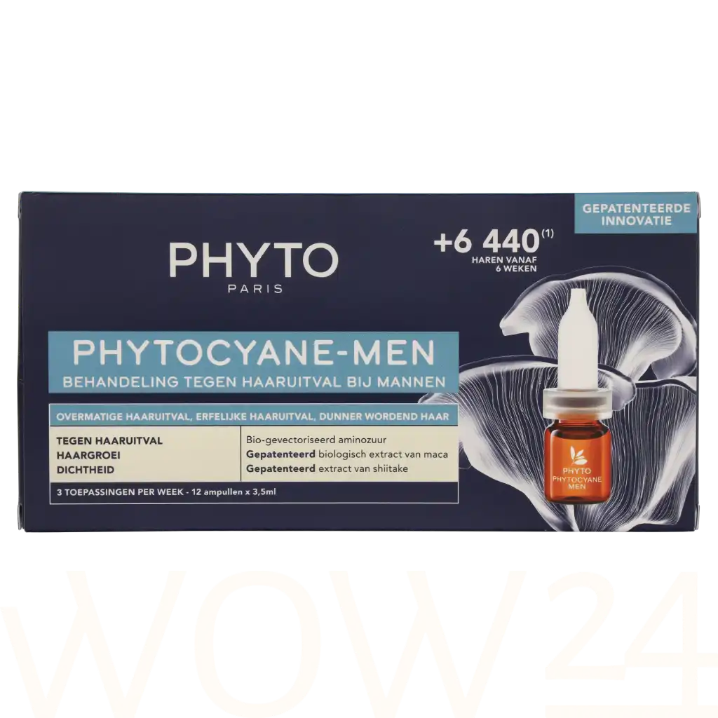 Phyto paris Phytocyane-Men Anti-Hair Loss Treatment Priemonė nuo plaukų slinkimo Vyrams