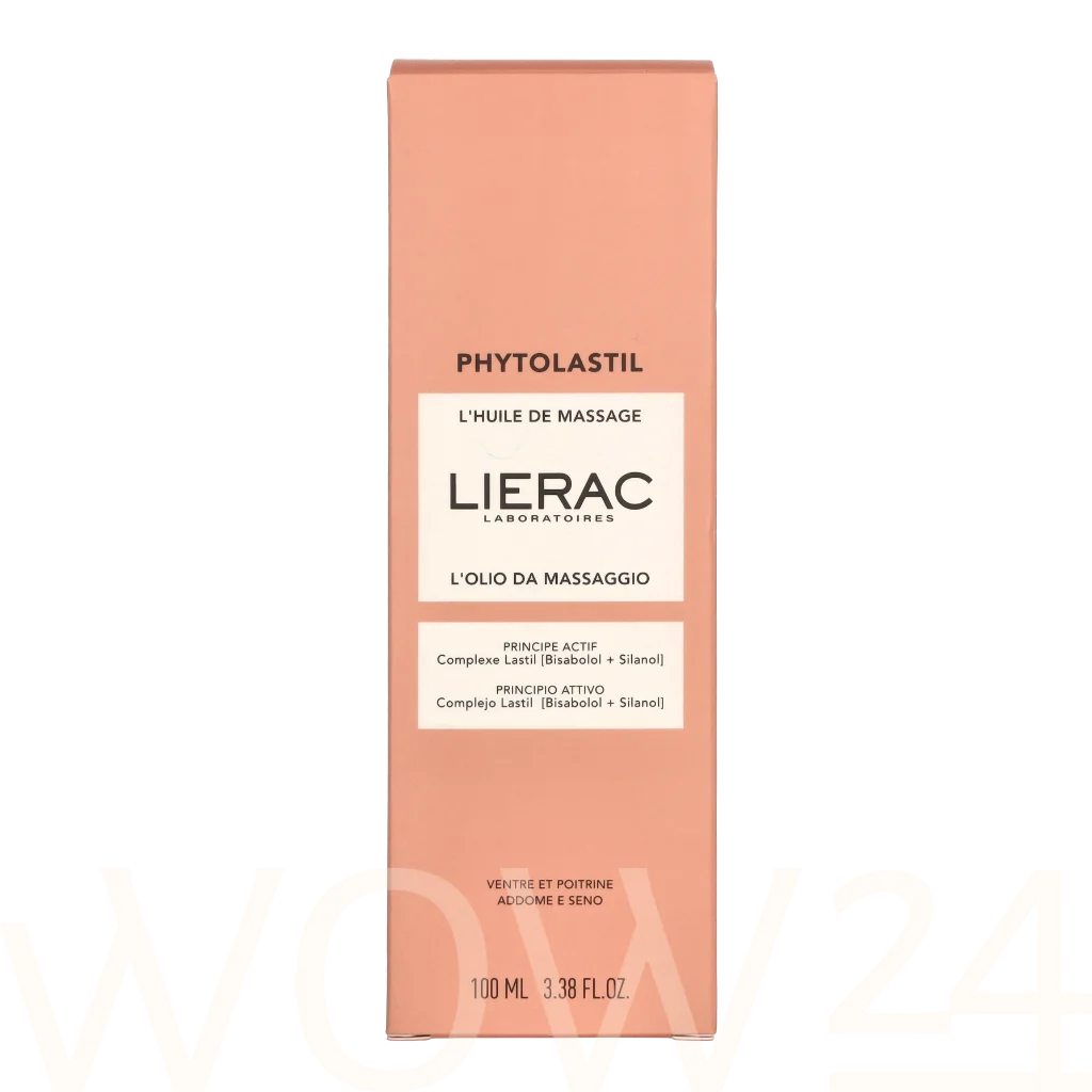 Lierac Phytolastil The Massage Oil Kūno odos drėkinimo priemonė Moterims