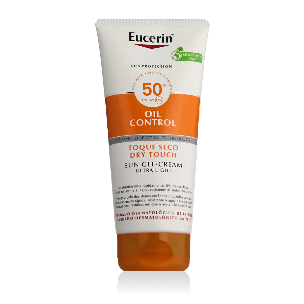 Eucerin Sun Oil Control Dry Touch Gel-Cream 200ml įdegio losjonas