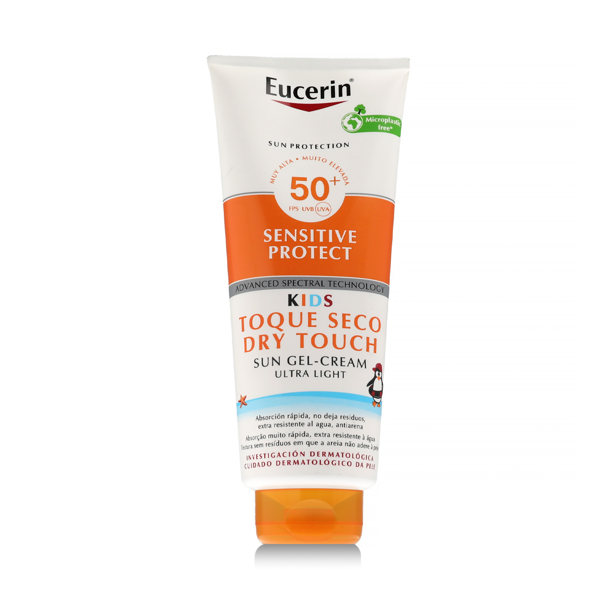 Eucerin Sun Kids Sensitive Protect Dry Touch Gel-Cream Kūno losjonas nuo saulės 400 ml