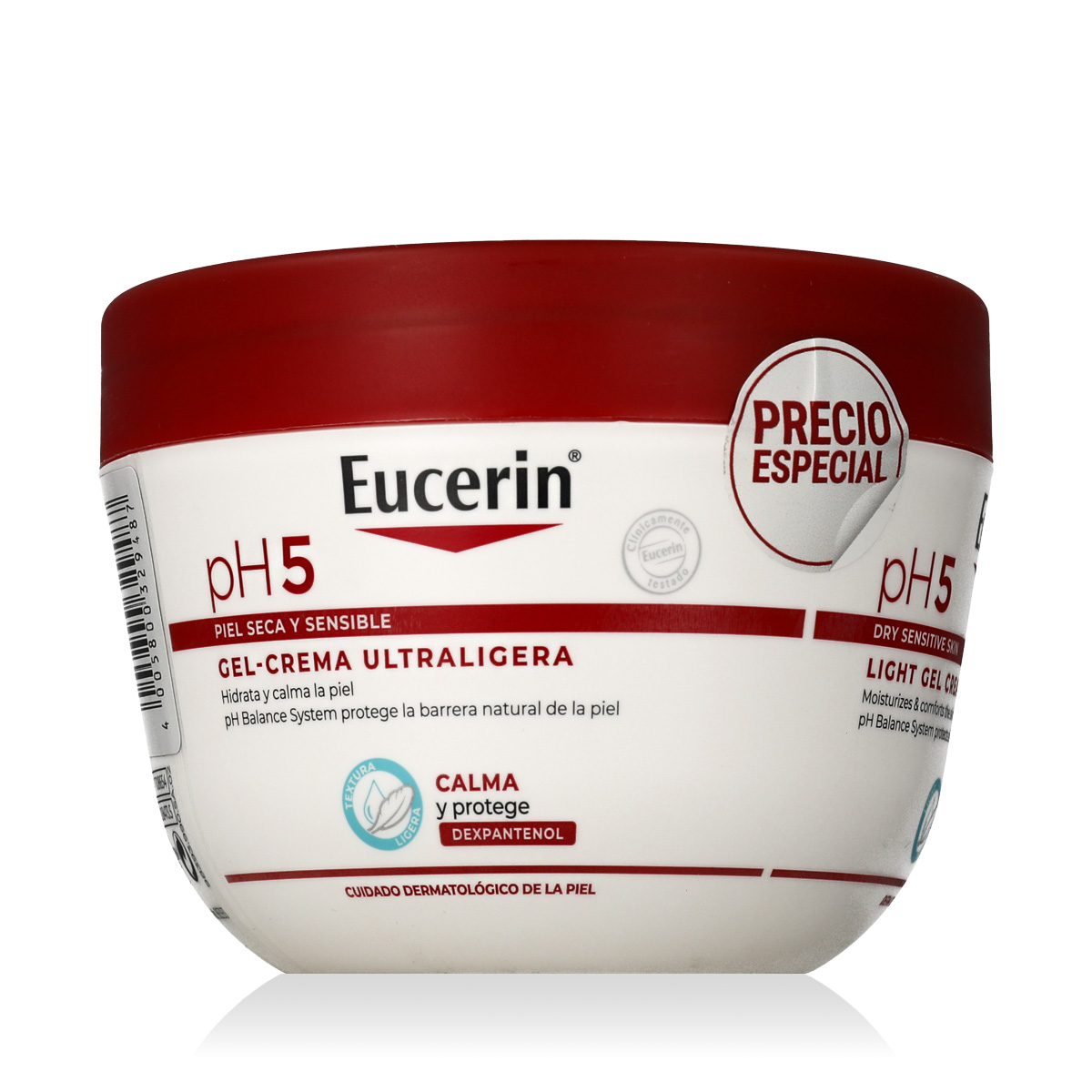 Eucerin pH5 Light Gel Cream Kūno kremas Unisex