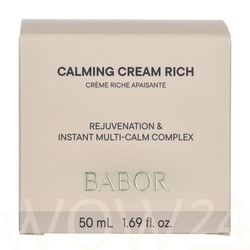 Babor Babor Skinovage Calming Cream Rich Drėkinamasis veido kremas Moterims