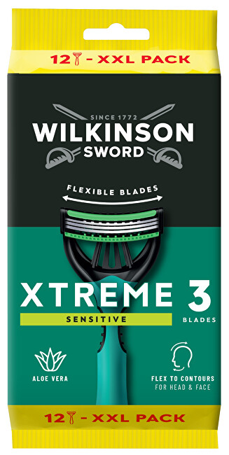 Wilkinson Sword Disposable razor Wilkinson Xtreme3 Sensitiv e Comfort 12 pcs skustuvas