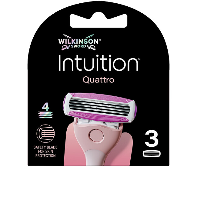 Wilkinson Sword Spare head Wilkinson Quattro for Women 3 pcs skustuvo galvutė