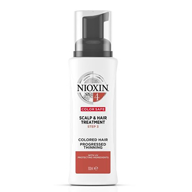 Nioxin System 4 Scalp Care + Hair Thickening Treatment 100ml paliekama priemonė plaukams