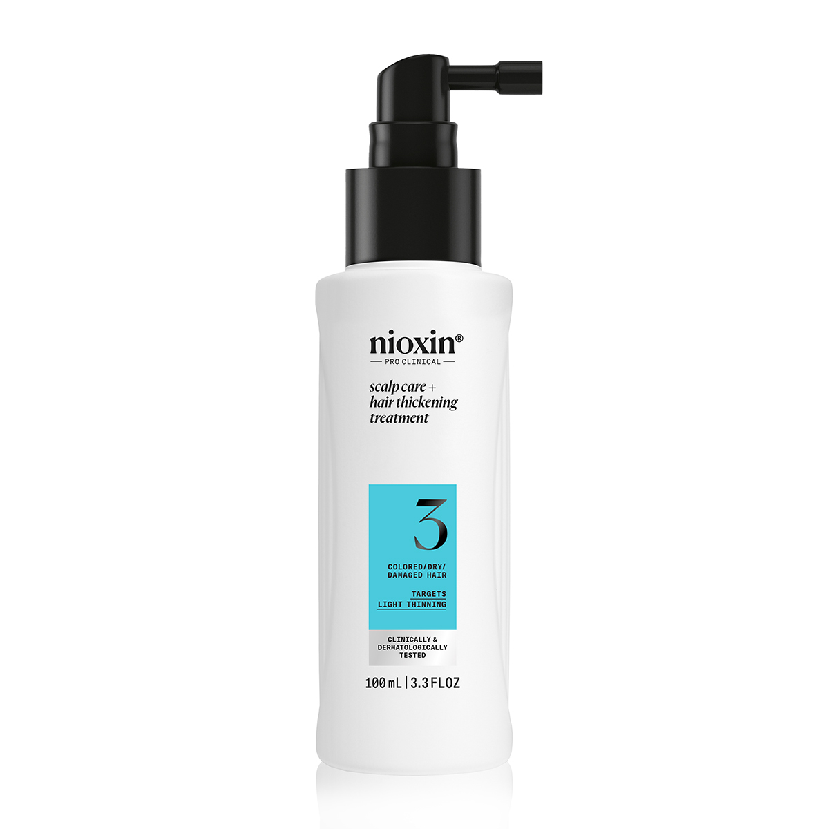 Nioxin System 3 Scalp Care + Hair Thickening Treatment 100ml paliekama priemonė plaukams