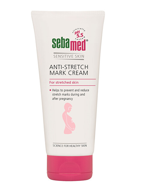 Sebamed Sensitive Skin Anti-Stretch Mark Celiulitui ir strijoms Priemonė nuo celiulito ir strijų Moterims