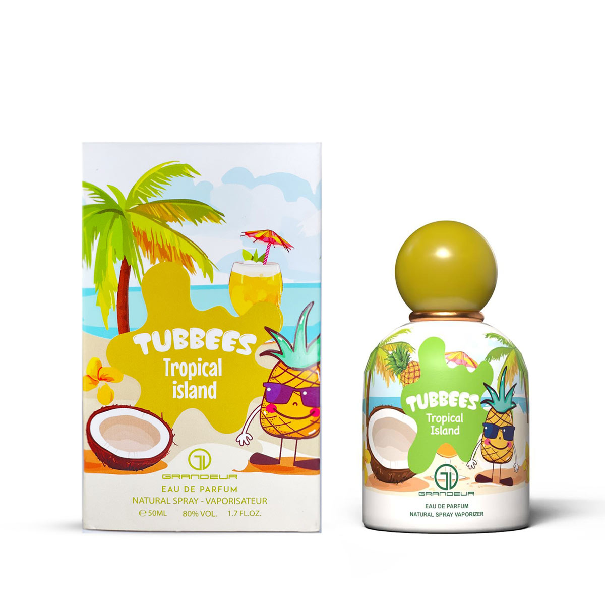 Grandeur Tubbees Tropical Island 50ml kvepalai Unisex EDP