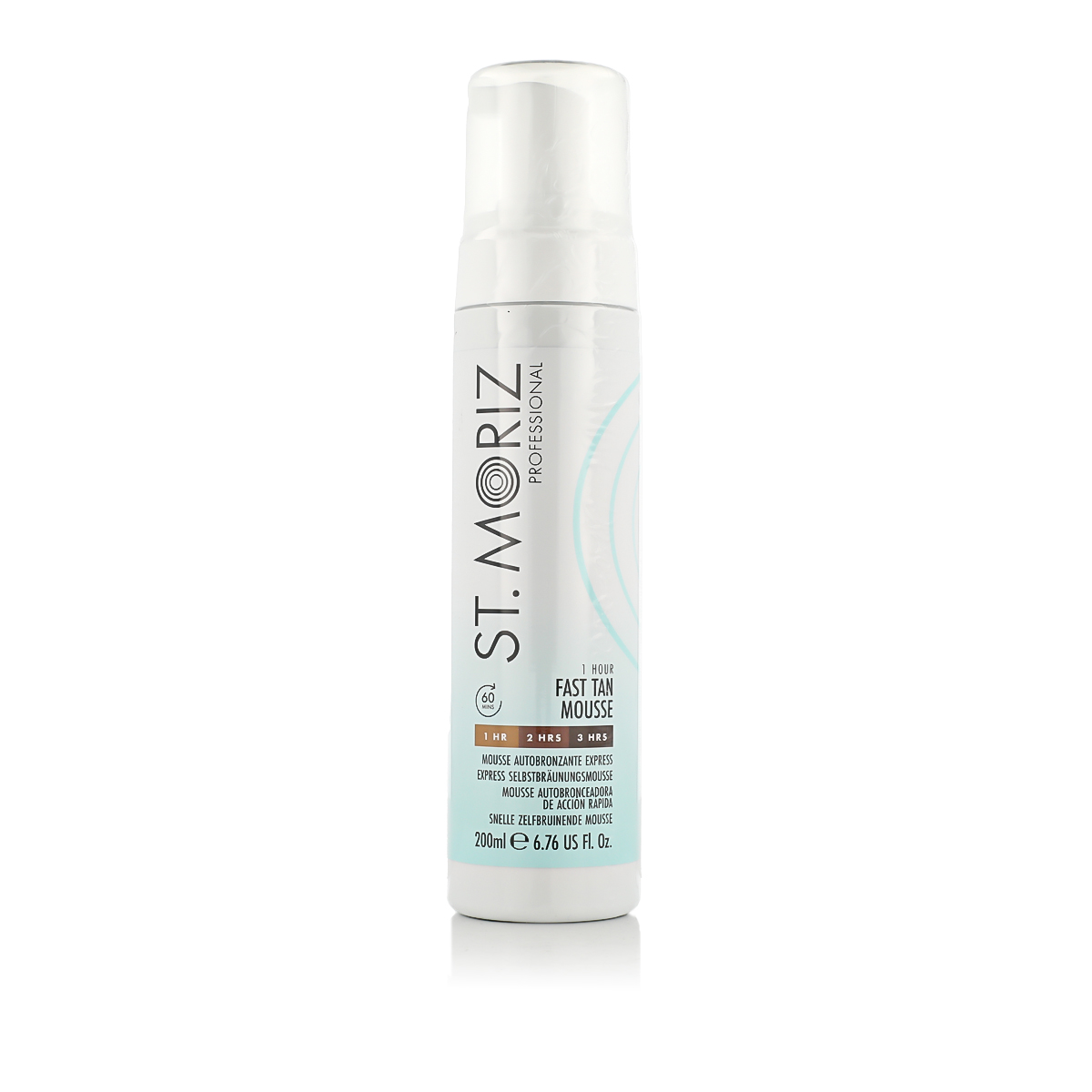 St. Moriz Professional Fast Tan Mousse 200ml savaiminio įdegio kremas