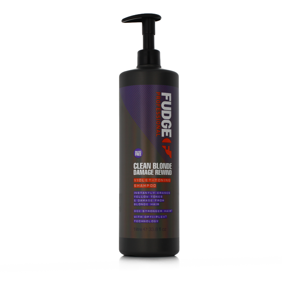 Fudge Professional Clean Blonde Damage Rewind Violet-Toning Shampoo Plaukų &scaron;ampūnas 1000 ml