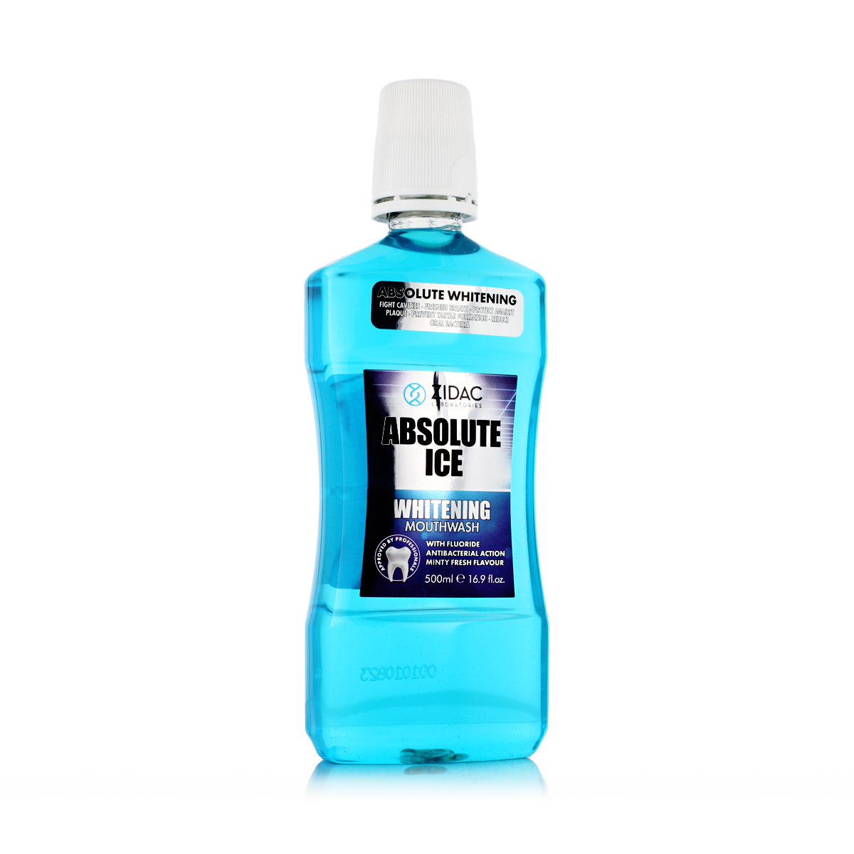 Zidac Laboratories Absolute Ice Whitening Mouthwash 500ml dantų skalavimo skystis