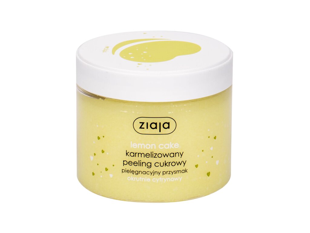 Ziaja Lemon Cake Sugar Body Scrub Kūno &scaron;veitiklis Moterims