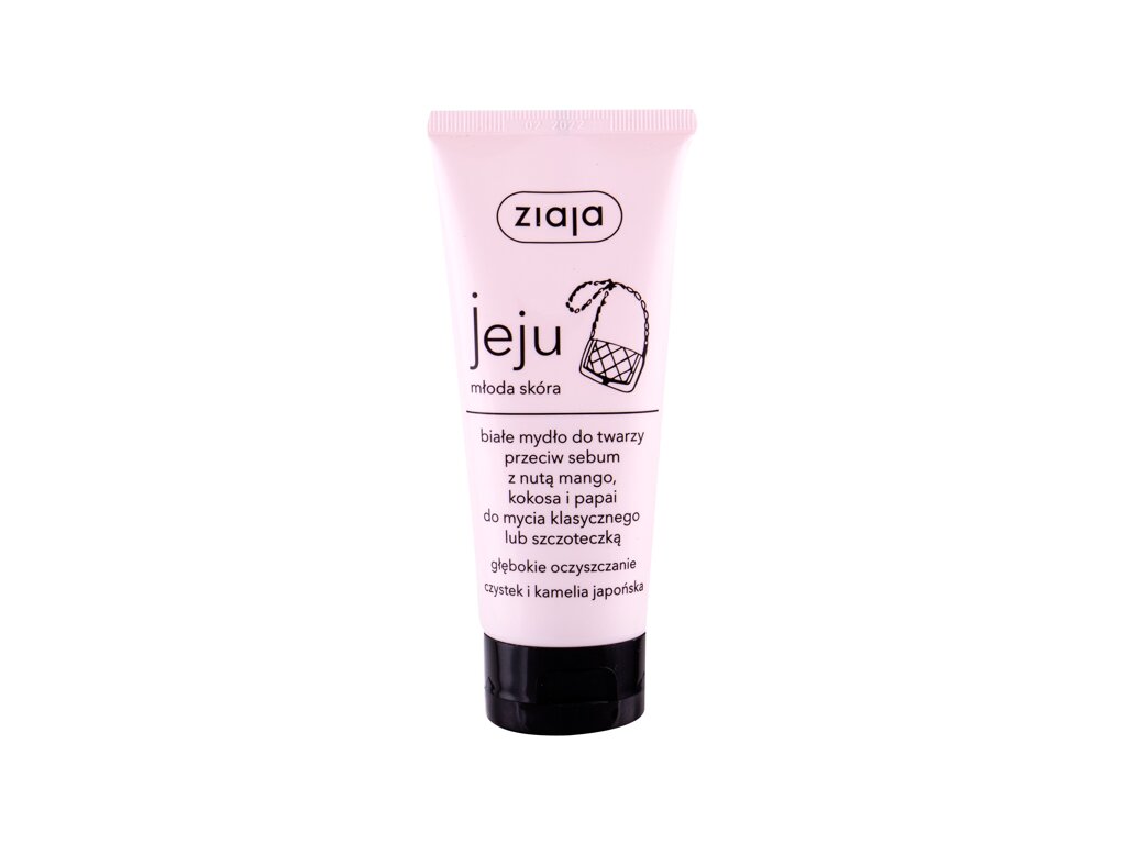 Ziaja Jeju White Face Soap Gelinis prausiklis Valomasis veido gelis Moterims