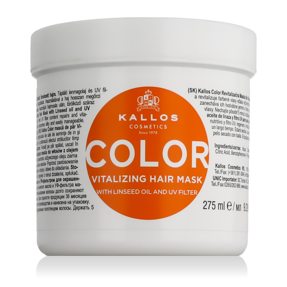 Kallos cosmetics Color 275 ml