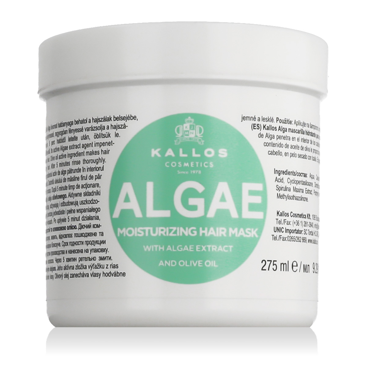 Kallos cosmetics Algae 275 ml