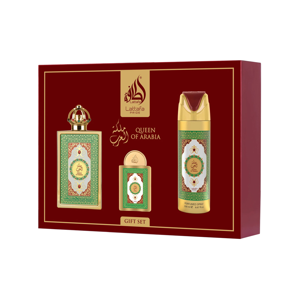 Lattafa perfumes Pride Queen Of Arabia Eau De Parfum 100 ml Set
