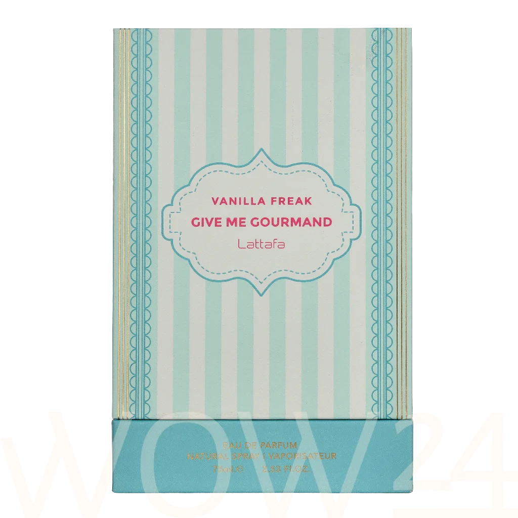 Lattafa Give Me Gourmand Vanilla Freak 75ml kvepalai Moterims EDP