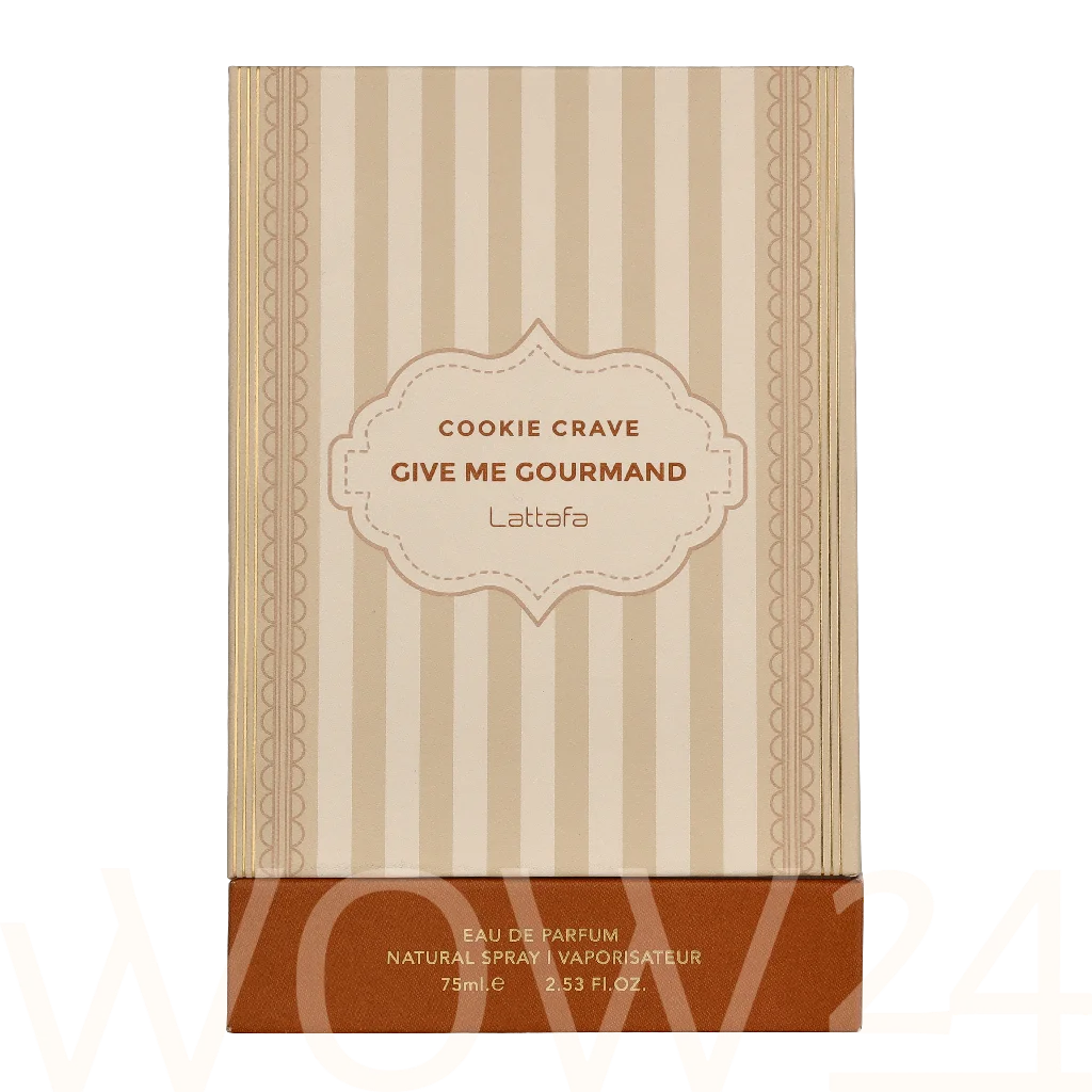 Lattafa Give Me Gourmand Cookie Crave 75ml kvepalai Moterims EDP