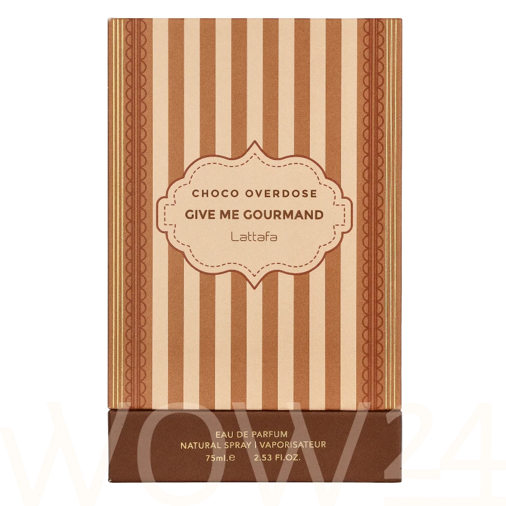 Lattafa Give Me Gourmand Choco Overdose 75ml kvepalai Moterims EDP