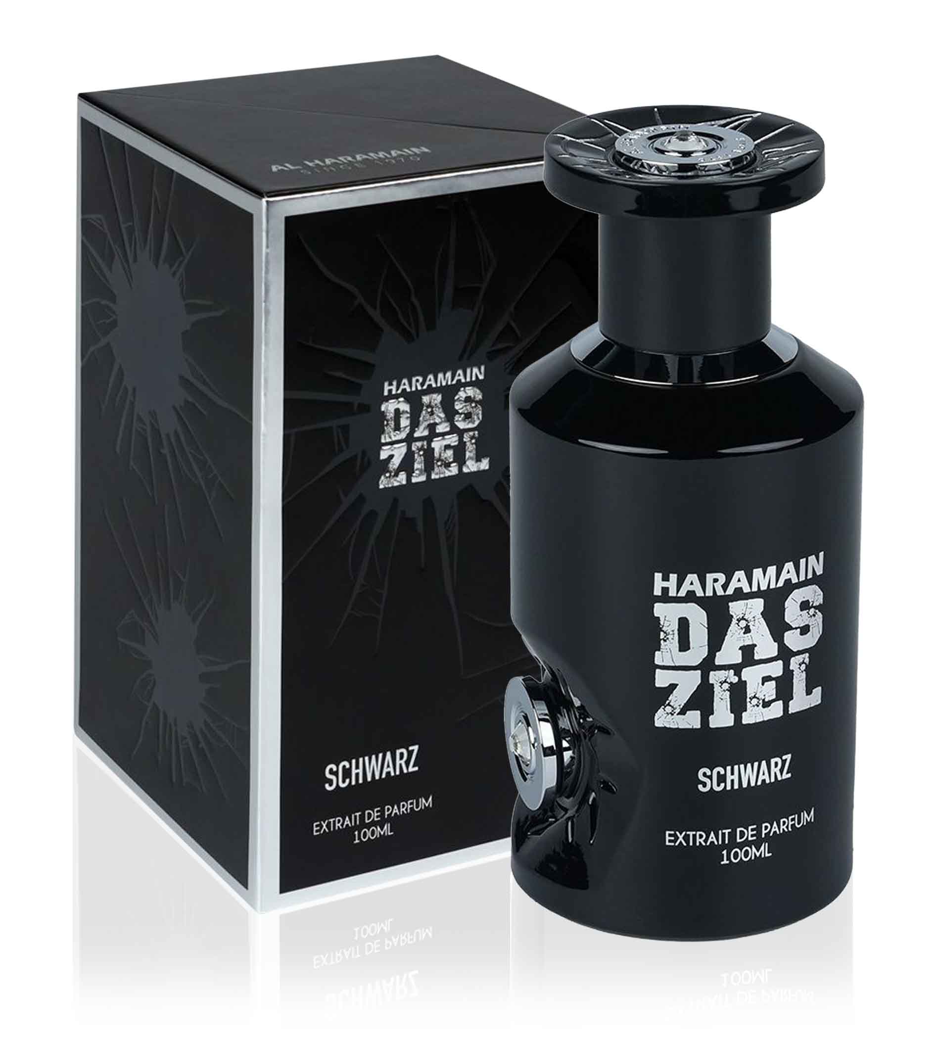 Al Haramain Haramain Das Ziel Schwarz 100ml kvepalai Unisex