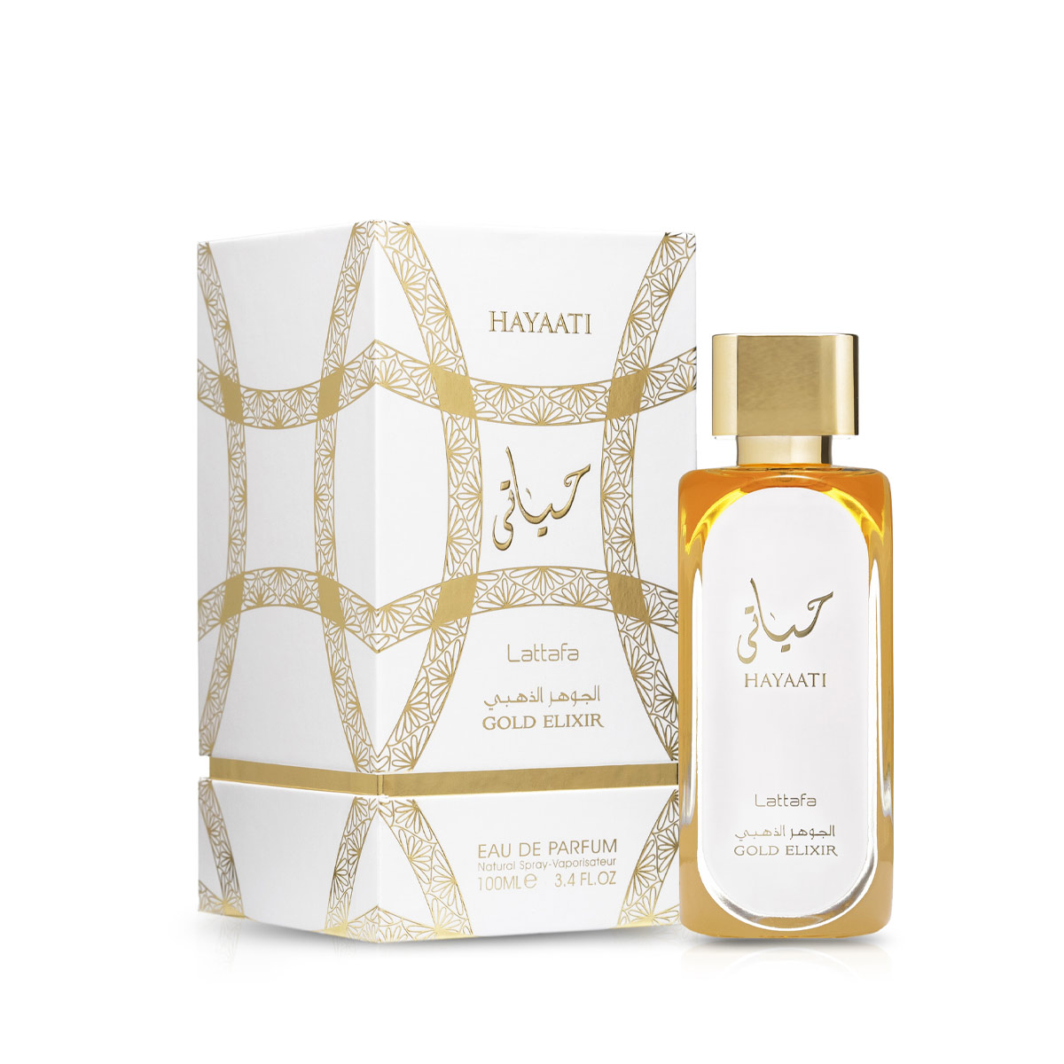 Lattafa perfumes Hayaati Gold Elixir Eau De Parfum Kvepalai Unisex