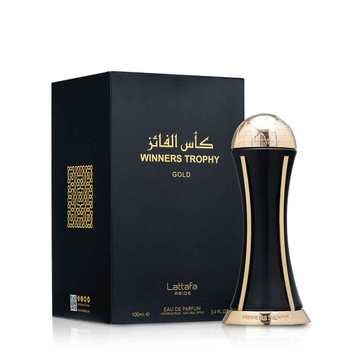 Lattafa perfumes Pride winners trophy gold Eau De Parfum Kvepalai Unisex