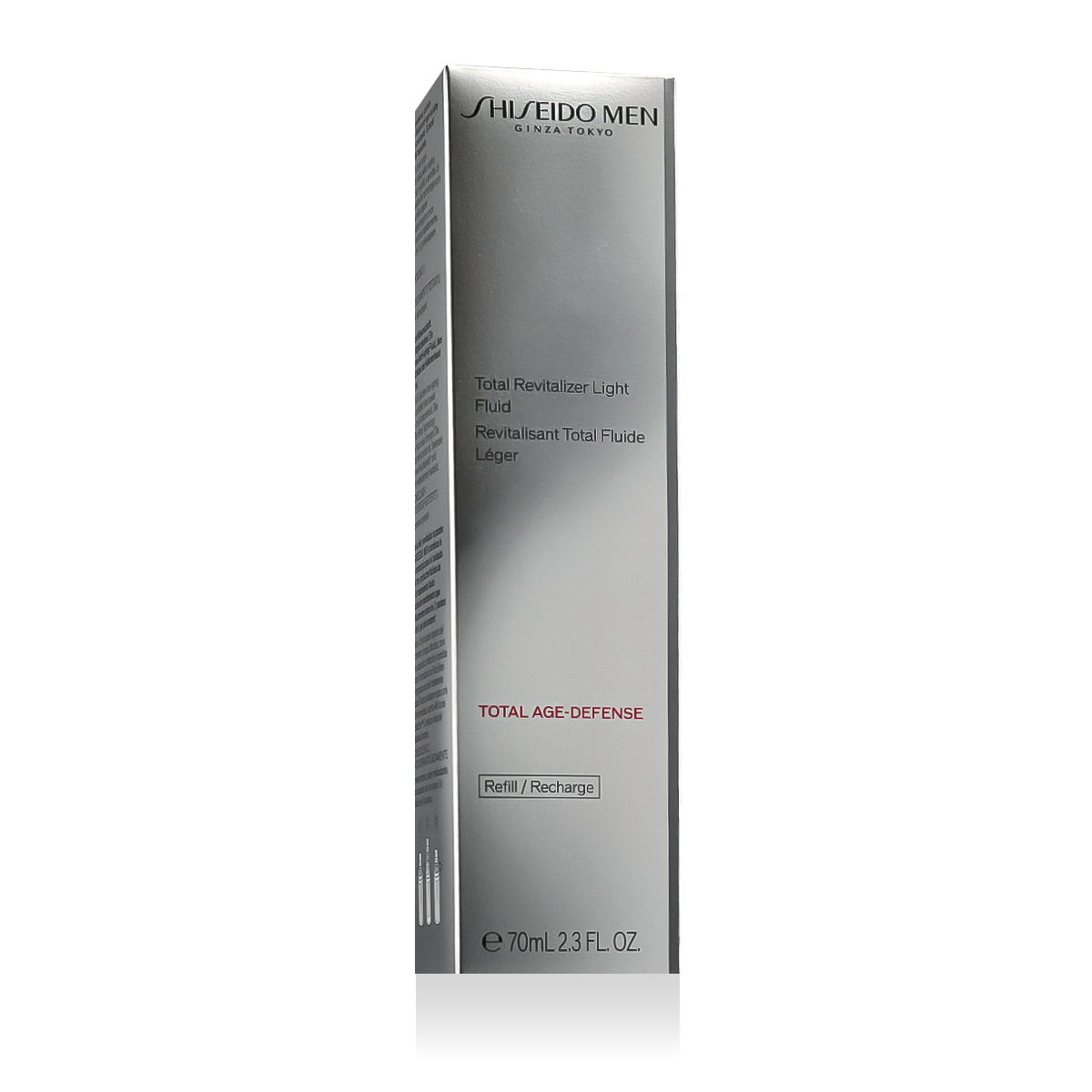Shiseido MEN Total Revitalizer Light Fluid Odos serumas 70 ml