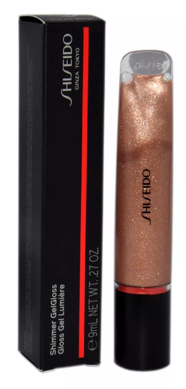 Shiseido Makeup Shimmer GelGloss - 03 Kurumi Beige 9ml lūpų blizgesys