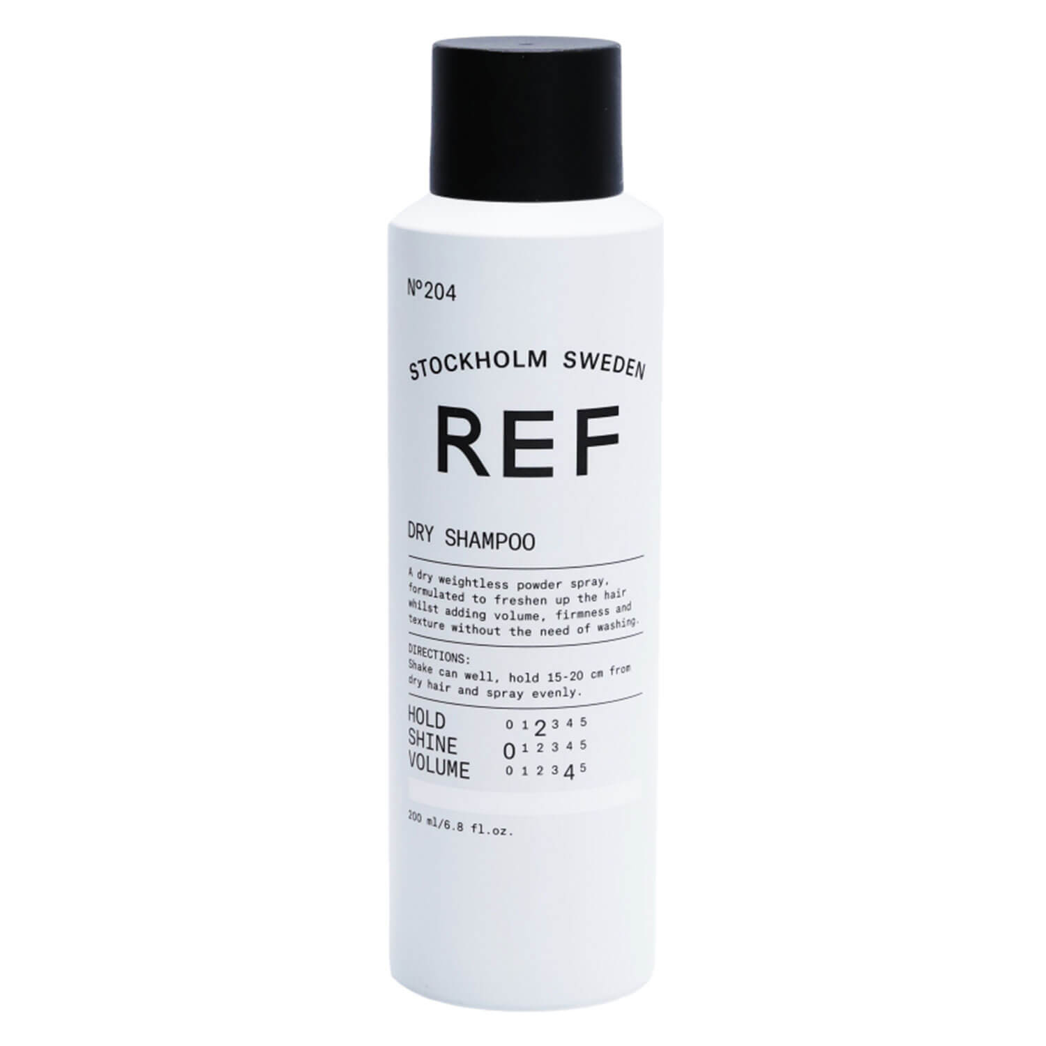 REF Dry Shampoo N°204 200ml sausas šampūnas REF Dry Shampoo N°204 200ml sausas šampūnas