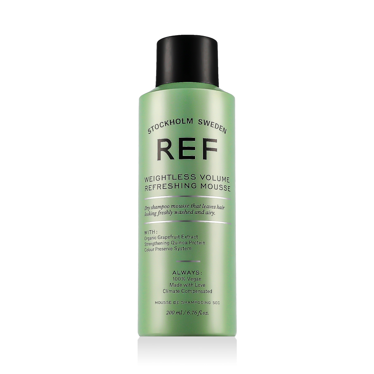 REF Weightless Volume Refreshing Mousse Sausas &scaron;ampūnas Unisex