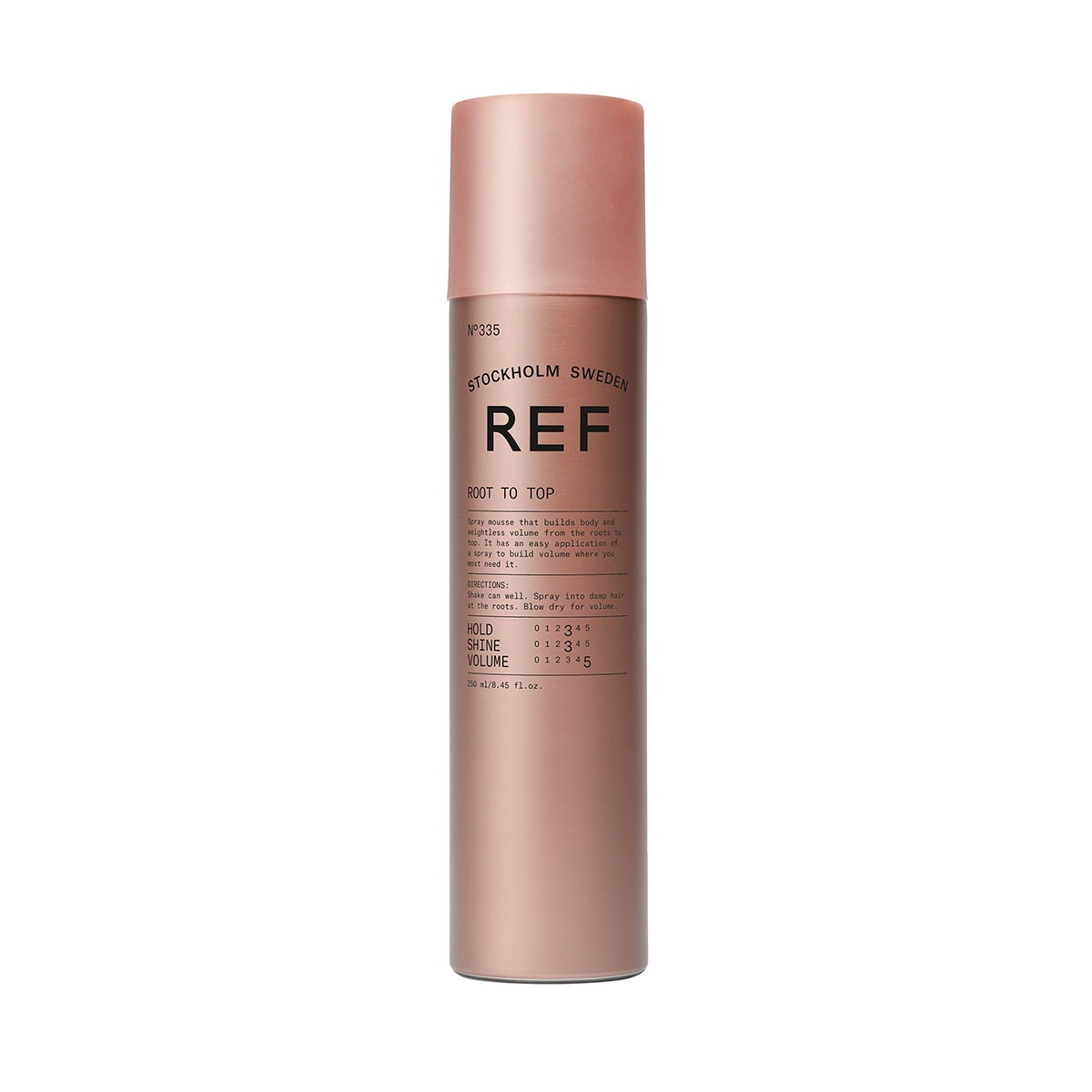 REF Root To Top N&deg;335 Apimties suteikianti priemonė Plaukų apimtį didinanti formavimo priemonė Unisex