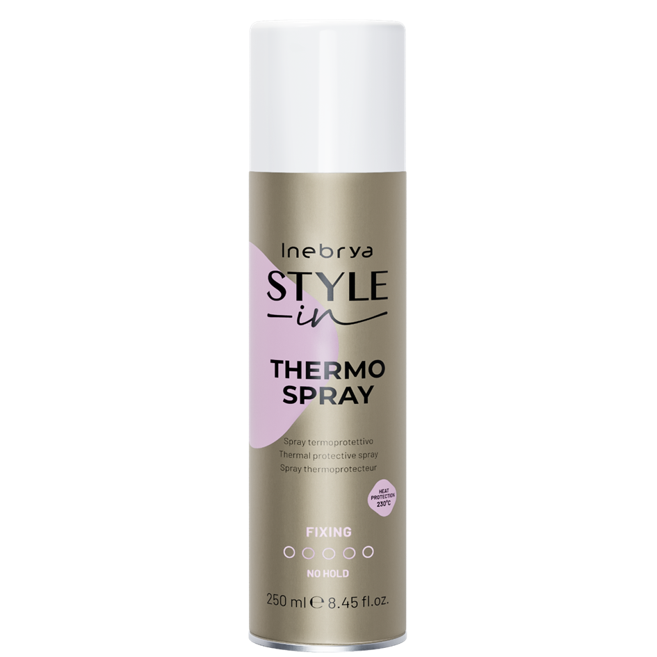 Inebrya Style-In Thermo Spray Kar&scaron;tam plaukų modeliavimui Apsauga nuo kar&scaron;čio plaukams Unisex